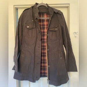 Cole Haan Rain Jacket with Removable Hood